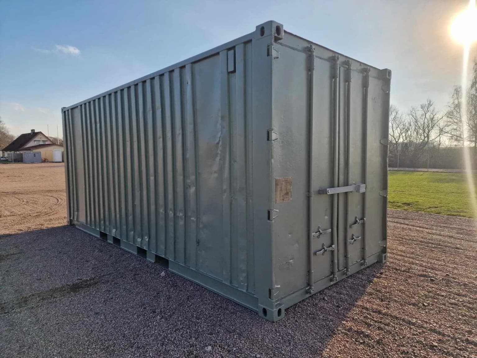 Beg 20 fots container med el